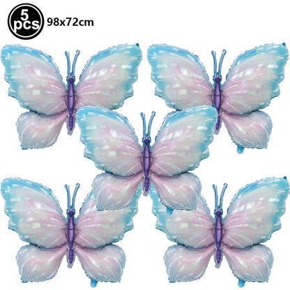 Colorful Butterfly balloons 5pcs