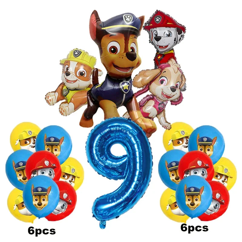 PAW Patrol  Balloon 17pcs