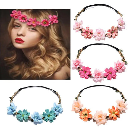Flower crown hairband