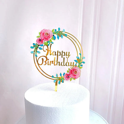 New 3D Color Printing Cake Topper