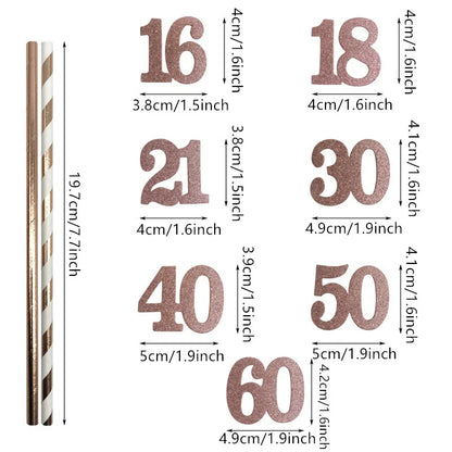Rosegold  10Pcs