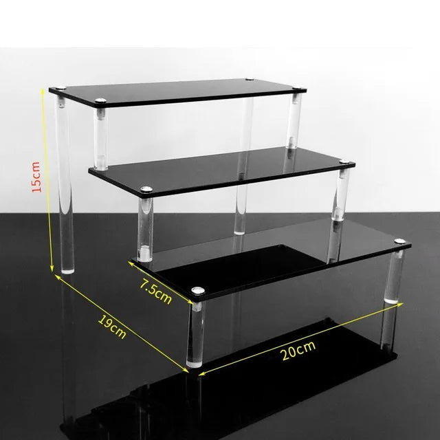1-5 Tier Clear Acrylic Display Stand