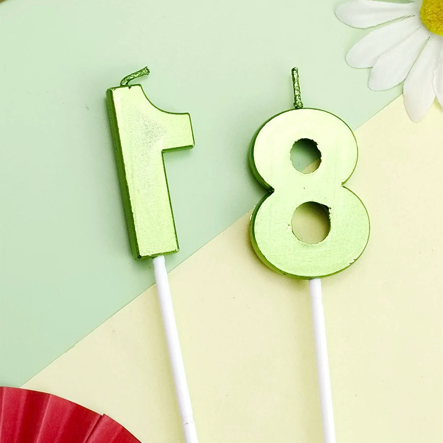 Hot sale number candles