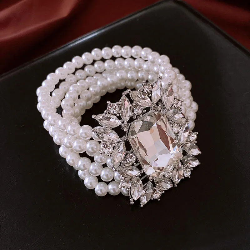 Pearl Multi-layer chain bracelets