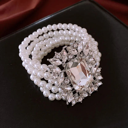 Pearl Multi-layer chain bracelets