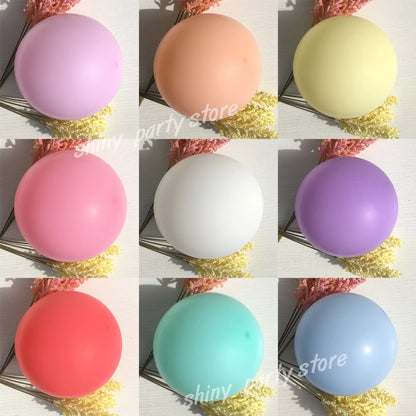 Colorful Macaron Balloon Arch Kit with Accessoriesba