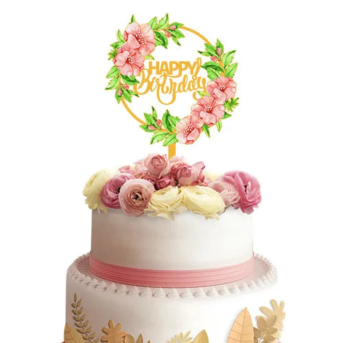 New 3D Color Printing Cake Topper