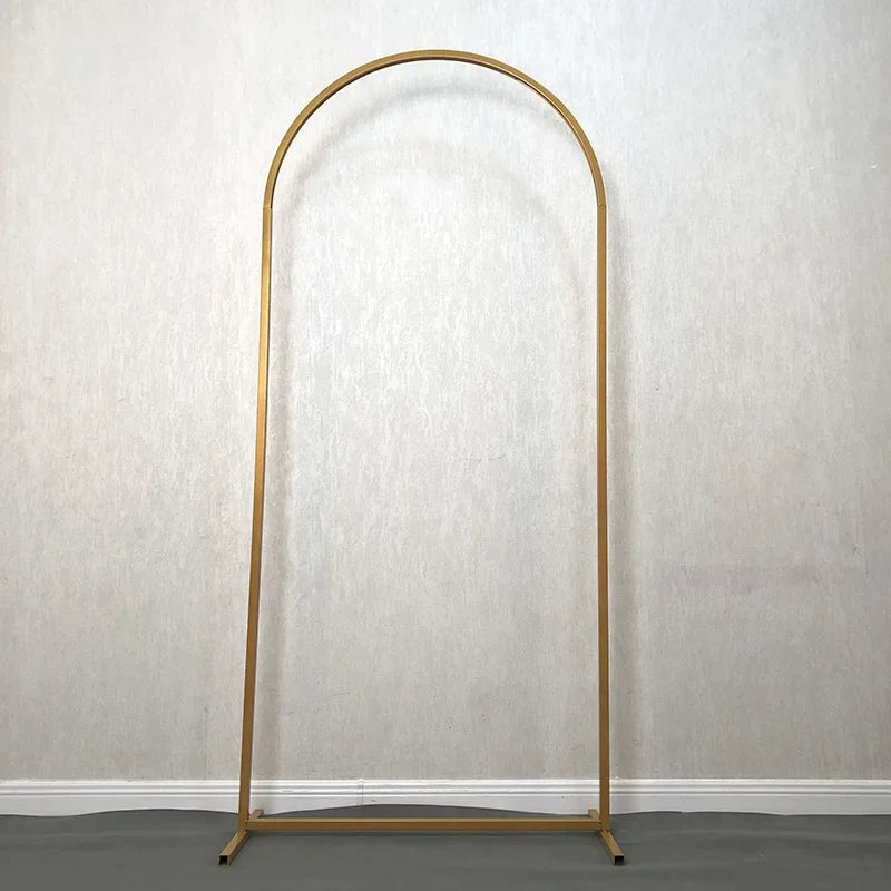Arched iron frame removable portable 1pc