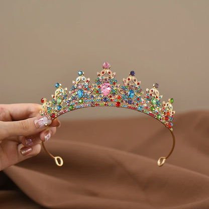 Princess crown crystal for children's