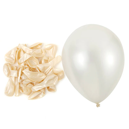 White Pearl Balloons  5/10/12inch