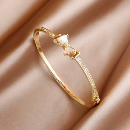 Sabina zircon & crystal bangles & bracele