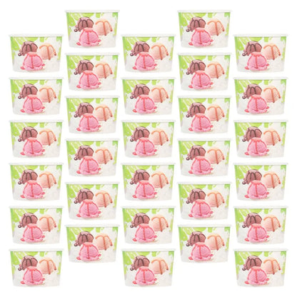 Ice cream cups 200 Pcs  Disposable 75ml