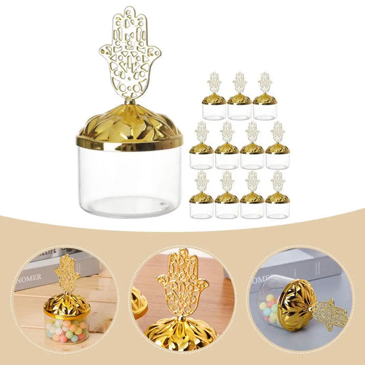 12 Pcs   Candy Box Transparent