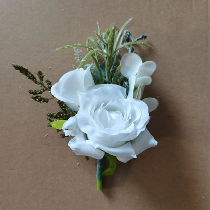 Boutonnieres flowers groomsmen