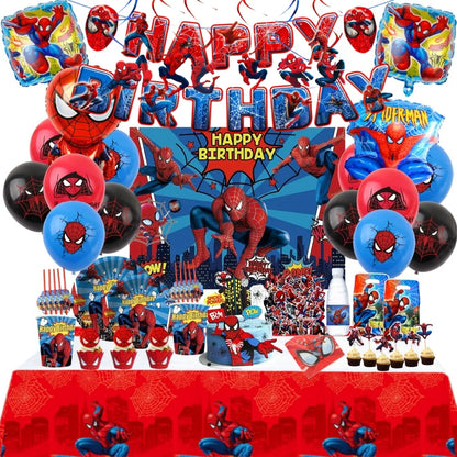Spiderman theme decorations
