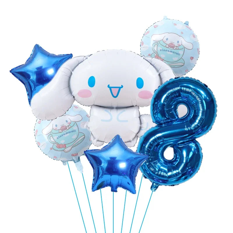 Sanrio Balloon 32 inch   6pcs