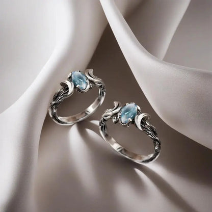 Vintage Natural Moonstone Ring
