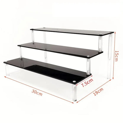 1-5 Tier Clear Acrylic Display Stand
