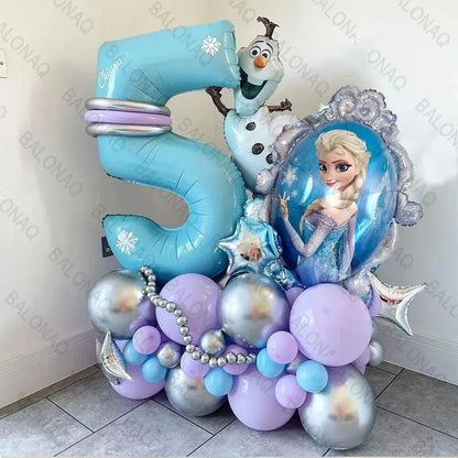 Elsa Princess Frozen Foil Balloons 28pcs