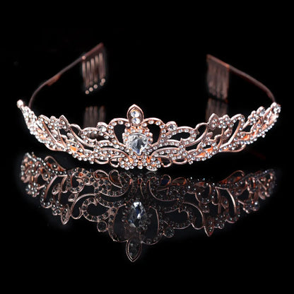 Crystal tiara Rhinestone crown