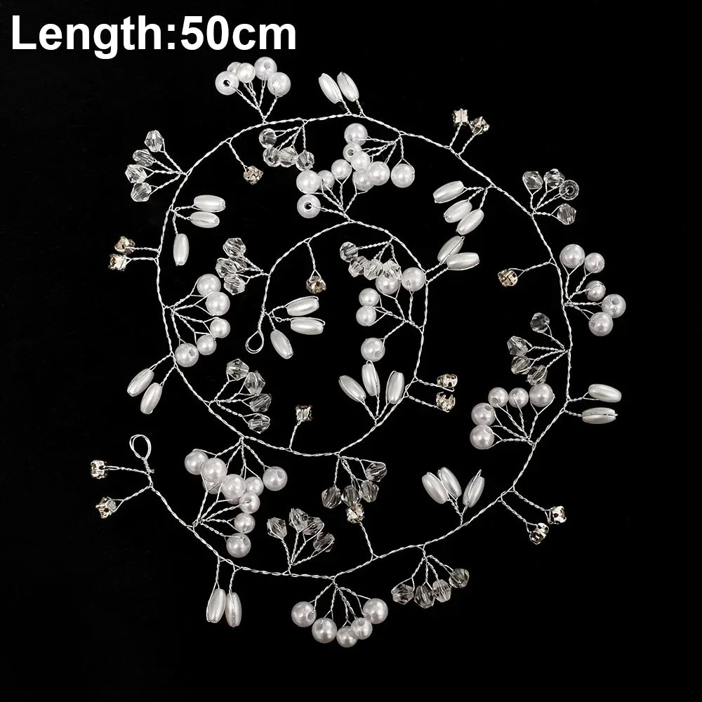 Elegant Pearl Crystal Hairpin 20pcs