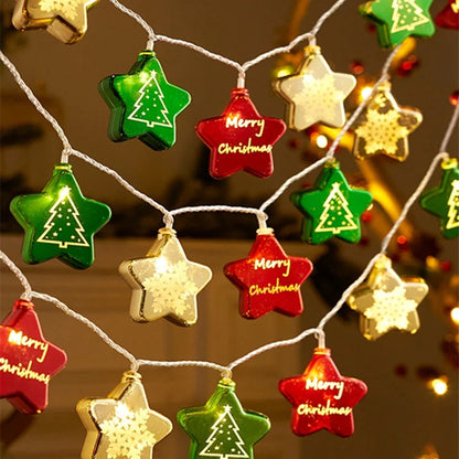 LED Star & Ball Christmas Lights