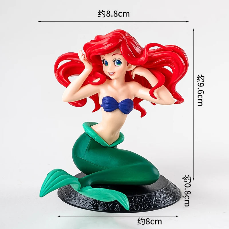 Kawaii Mermaid Cake Topper – Birthday Decoration