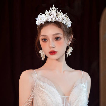 Beading crystal wedding crown