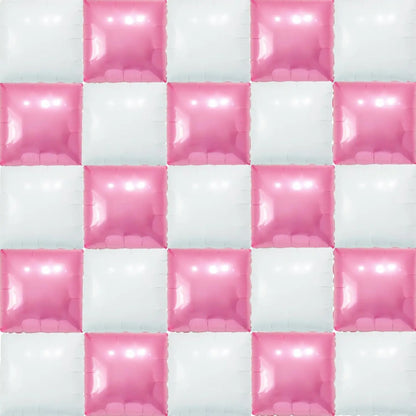 Wall square double-sided  balloons  50 pieces