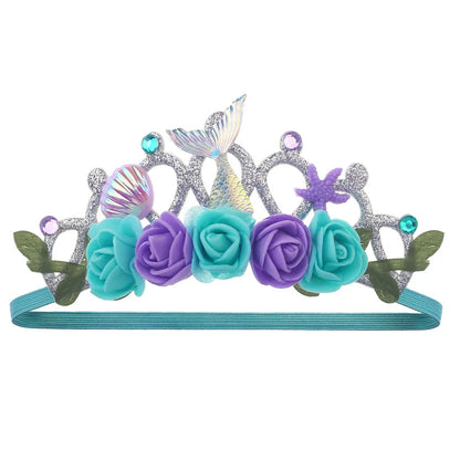 Mermaid headband & crown