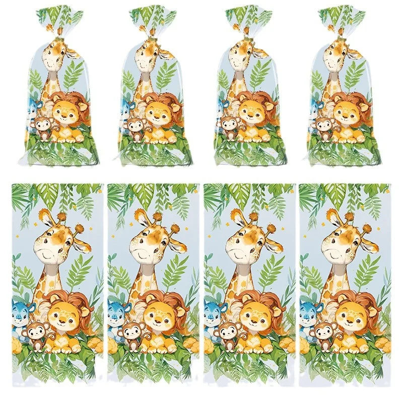 Safari Animal Bags 50pcs