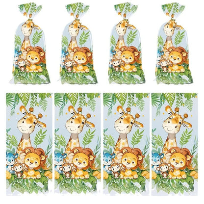 Safari Animal Bags 50pcs