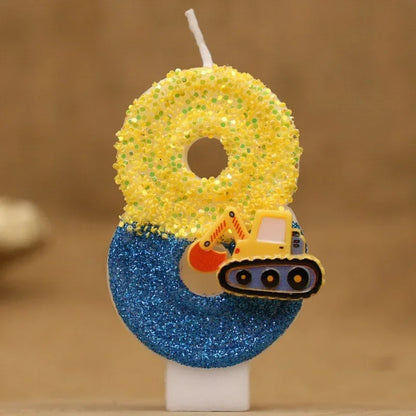 Creative engineering car handmade candle