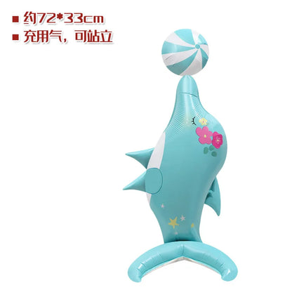 4D Standing animals balloon