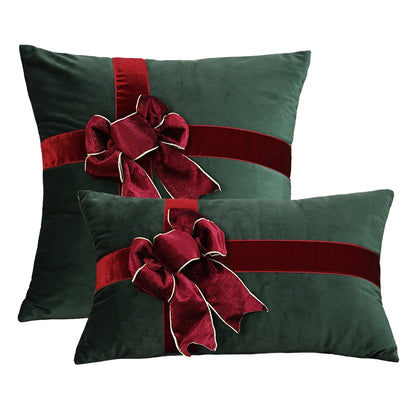 Sorino Dutch Velvet Christmas Embroidered Pillowcase