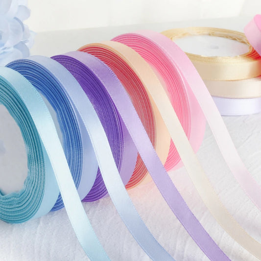 Wide Satin ribbon 22meter/roll 10mm