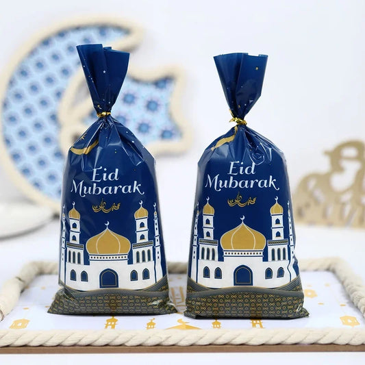 Eid Mubarak Candy Bags 10/25/50pcs