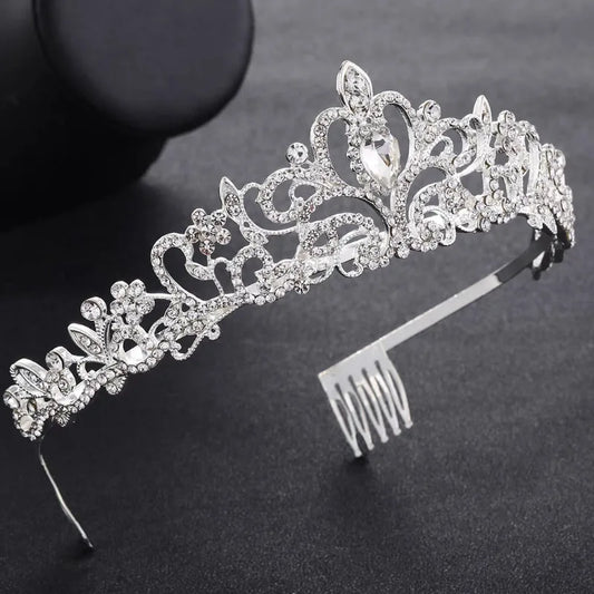 Crystal tiara Rhinestone crown