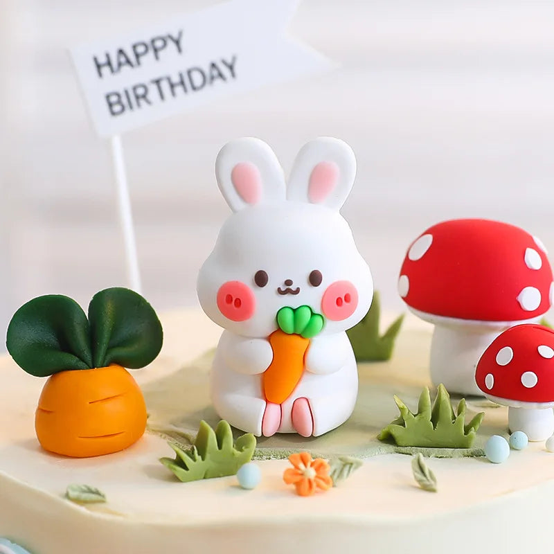 Carrot ornament  Bunny cake