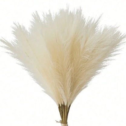 Red Artificial Pampas ,55cm/21.65in  5/10/20pcs