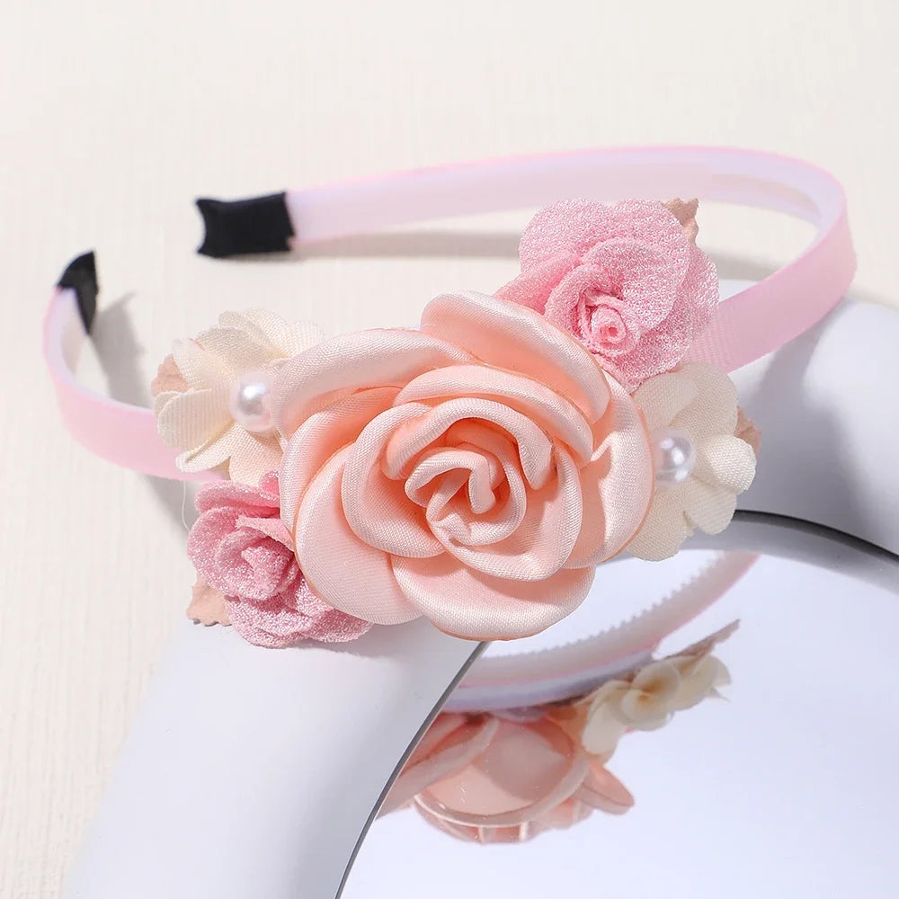 Handmade Flower Hair Hoop