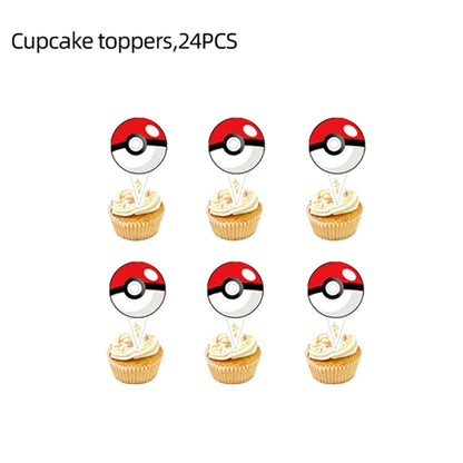 Pokemon & Pikachu  Cake Topper Decoration