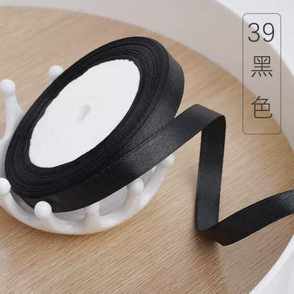 Wide Satin ribbon 22meter/roll 10mm