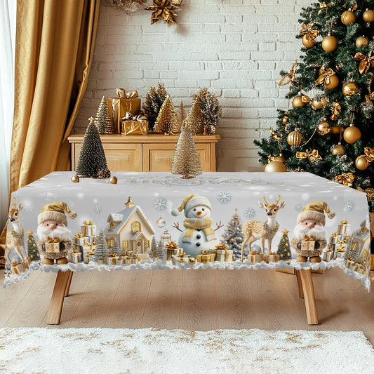 Christmas & New Year Table Cover