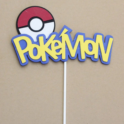 Pokemon figure cake decoration13Pcs/se