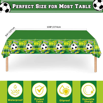 Soccer Party Tableware – Plates, Cups & Napkins