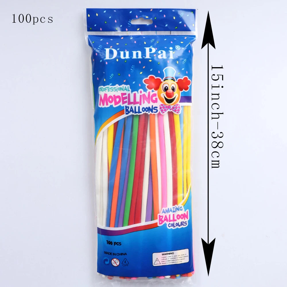 Colorful Magic Balloons 100Pcs