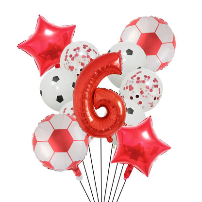 1 Set Helium Football Balloons  Decorations 32Inch