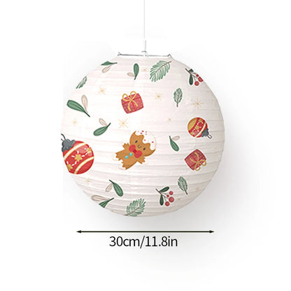 Christmas Party Paper Lanterns