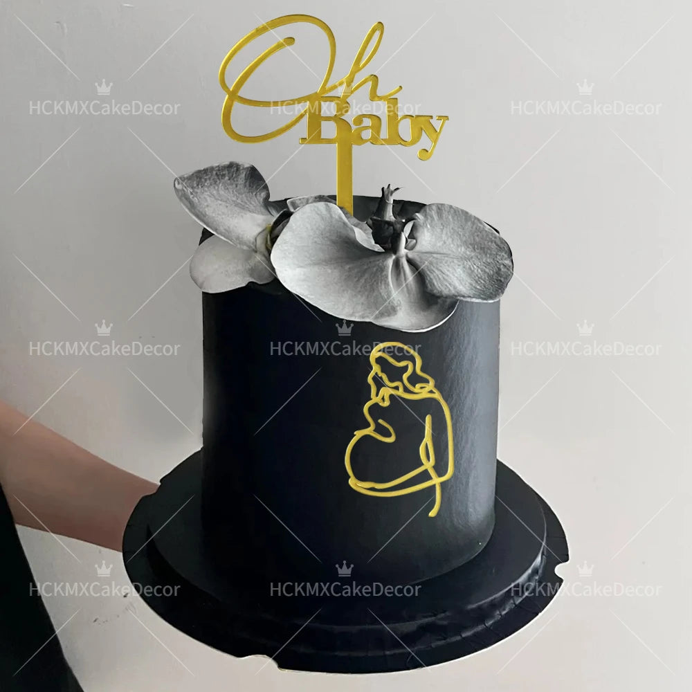 Baby shower cake decoration